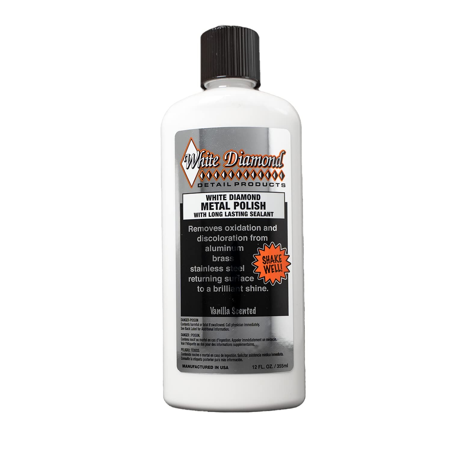 Metal Polish with Long Lasting Sealant, 12 fl oz is a Cleaner, Polisher and p...