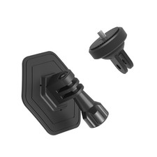 Plastic Flexible Adhesive Mount Curved Helmet Holder Adapter For Insta360/GoPro