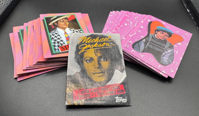 1984 Topps MICHAEL JACKSON Series 1 Cards & Stickers - Set  Break - You Pick