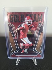 2024 Panini Totally Certified - Gold Team Xavier Worthy #22 Mirror Red /249 (RC)