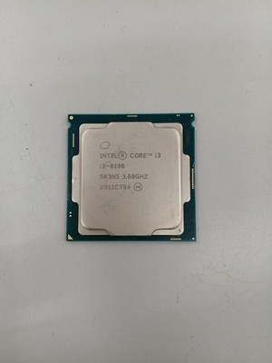 INTEL CORE I3-8100 @ 3.60 GHz CPU