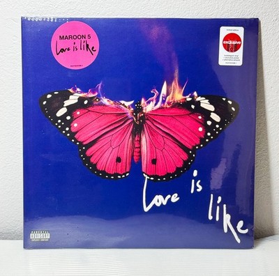 Maroon 5 Love is Like LP (2025) NEW Bubblegum Vinyl + Poster Target Exc.  