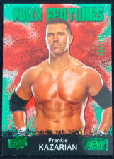 2021 UPPER DECK AEW FRANKIE KAZARIAN MAIN FEATURES GREEN #D 97/199