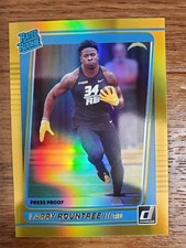 Larry Rountree III 2021 Donruss Gold Holo Press Proof Rated Rookie #296 