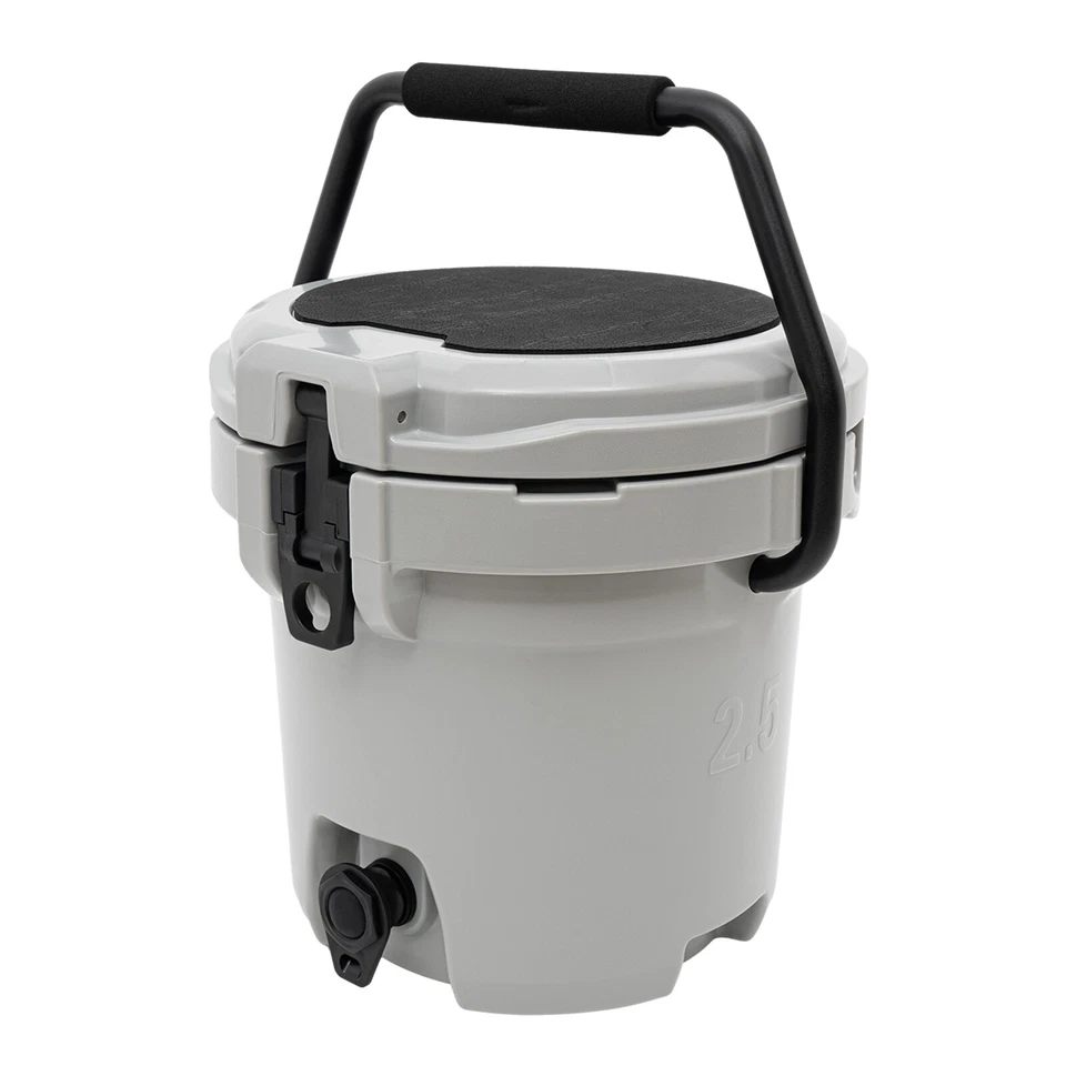 Enfriador de agua jarra portátil camping dispensador de bebidas cubo aislado 2,5/5/7 gal Foto 4 de 4