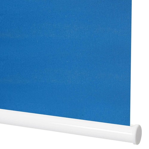 Persiana enrollable HWC-D52, persiana persiana de ventana, protector solar 110x160 cm azul - Imagen 2 de 5