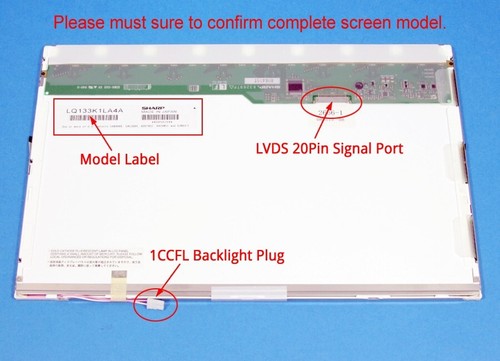 For LP133X4-D1PC/F2QT 1024x768 1CCFL LVDS 20Pin USB AV VGA HDMI LCD Driver Board - Afbeelding 4 van 9