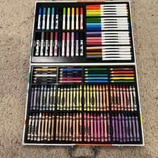 Crayola Marker, Colored Pencil And crayon Set With Case