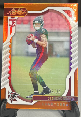 2022 Absolute Desmond Ridder RC Orange Spectrum /75 #104 Rookie | eBay