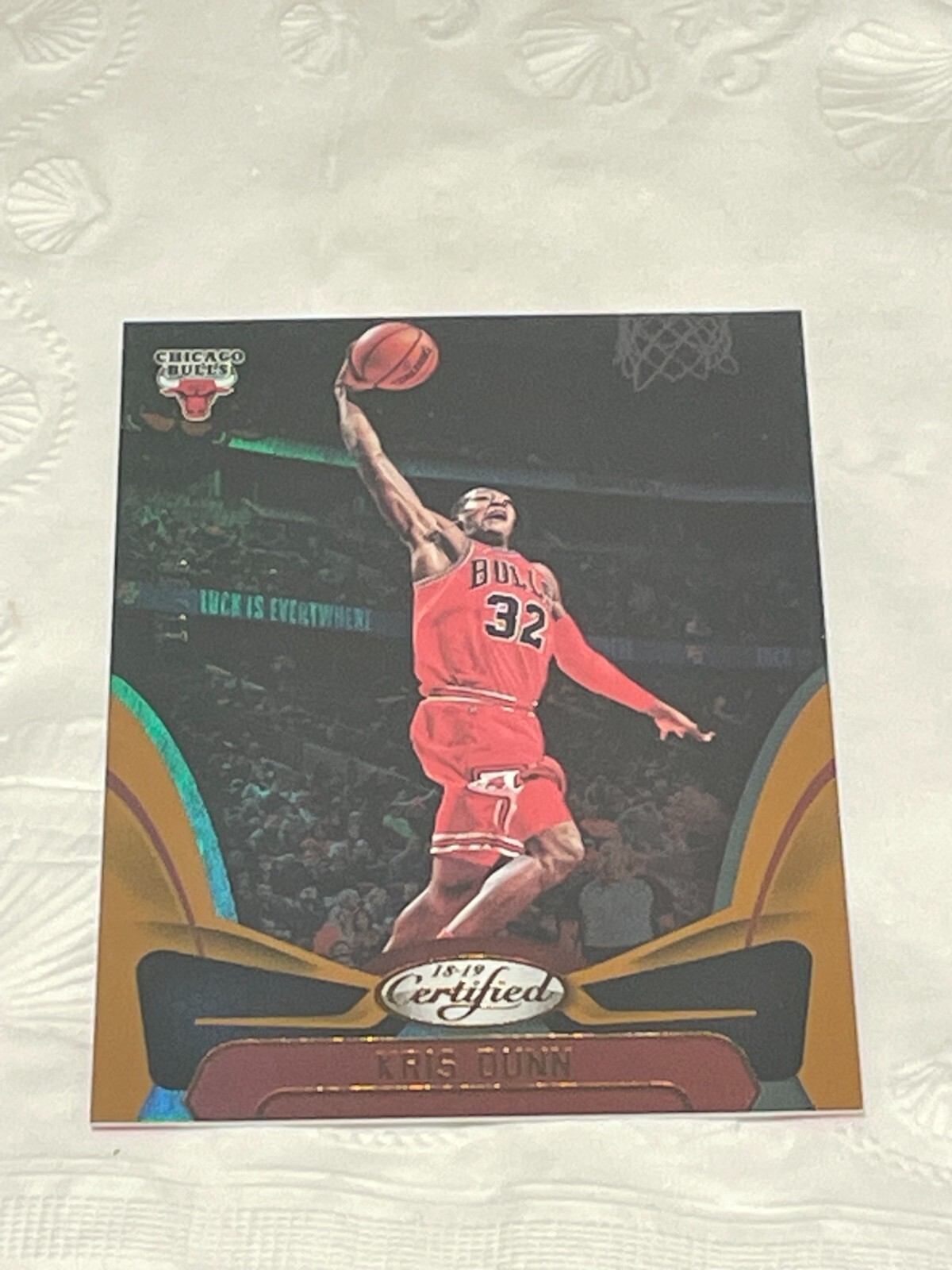 2018-19 Certified Mirror Orange #13 Kris Dunn /99