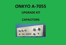 Stereo Amplifier ONKYO A-7055 Repair KIT - all capacitors