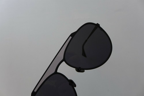 Gafas de sol Yohji Yamamoto YY7039 redondas Avlator en negro - totalmente nuevas, precio de venta sugerido por el fabricante £440 - Imagen 11 de 12