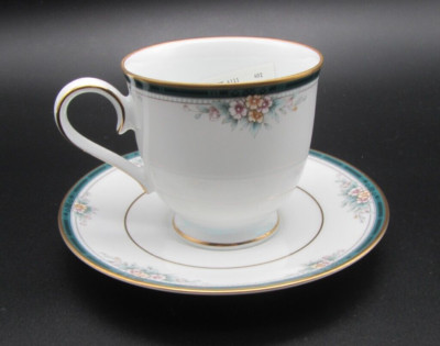 NOS Noritake Landon Cup and Saucer Set with Paper Tag