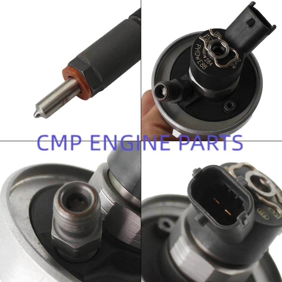 Inyectores de combustible Common Rail 4 piezas 0445110883 0445110284 para Nissan Patrol Y61 3,0 L Foto 2 de 4