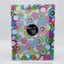 Jot Computer Paper 45 Sheets 8.5x11” New Multi Color Circles