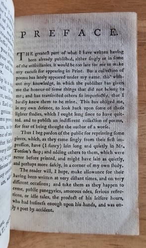 1769 / GEDICHTE MEHRMALS / Matthew Prior / 2 Bände / Glasgow - Bild 12 von 24
