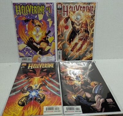 Hellverine #1 & 2 2nd Prints 3-4A Covers COMPLETE SET Free Shipping / Read Below