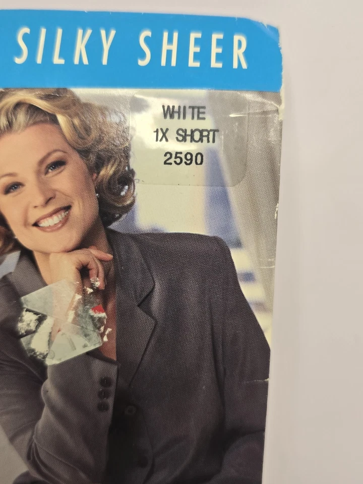 Figura Pantimedias Fruit of the Loom Fuller 1X Control Top Blanco Corto 2590 De Colección Foto 2 de 4