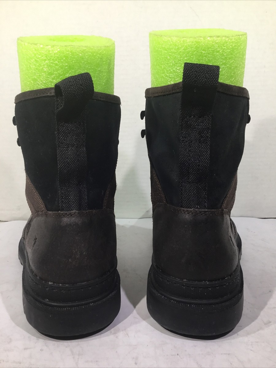 Frye Mens Size 9 Scout Black Multi Suede Combat Work Boots  display picture 3