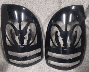 Tail Lights Covers USED 97-03 Dodge Dakota.