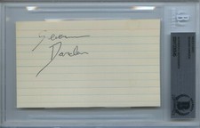 SEVERN DARDEN SIGNED INDEX CARD BATTLE FOR THE PLANET OF THE APES BECKETT BAS SEVERN DARDEN SIGNED INDEX CARD BATTLE FOR THE PLANET OF THE APES BECKETT BAS