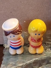 RARE Vintage Kenner Tree Tot Family Tree House SAILOR BOY GIRL LOT!!  (2) Wow