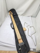 Ministar Basstar 4 String Traveling Bass With Built-in Amp