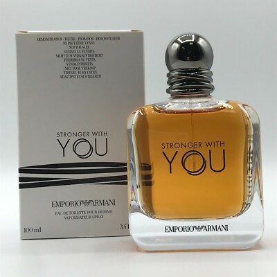 *New * EMPORIO ARMANI STRONGER WITH YOU COLOGNE EDT SPRAY 3.4 OZ AS SHOWN |  eBay