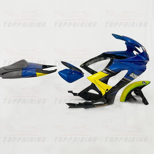 For Suzuki GSXR600 GSXR750 2006 2007 K6 Blue Shark Fairing Kit ABS Body Work Set - Picture 3 of 13