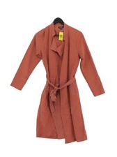 American Apparel Women's Coat Xs Pink Lyocell Modal With Polyester Overcoat
