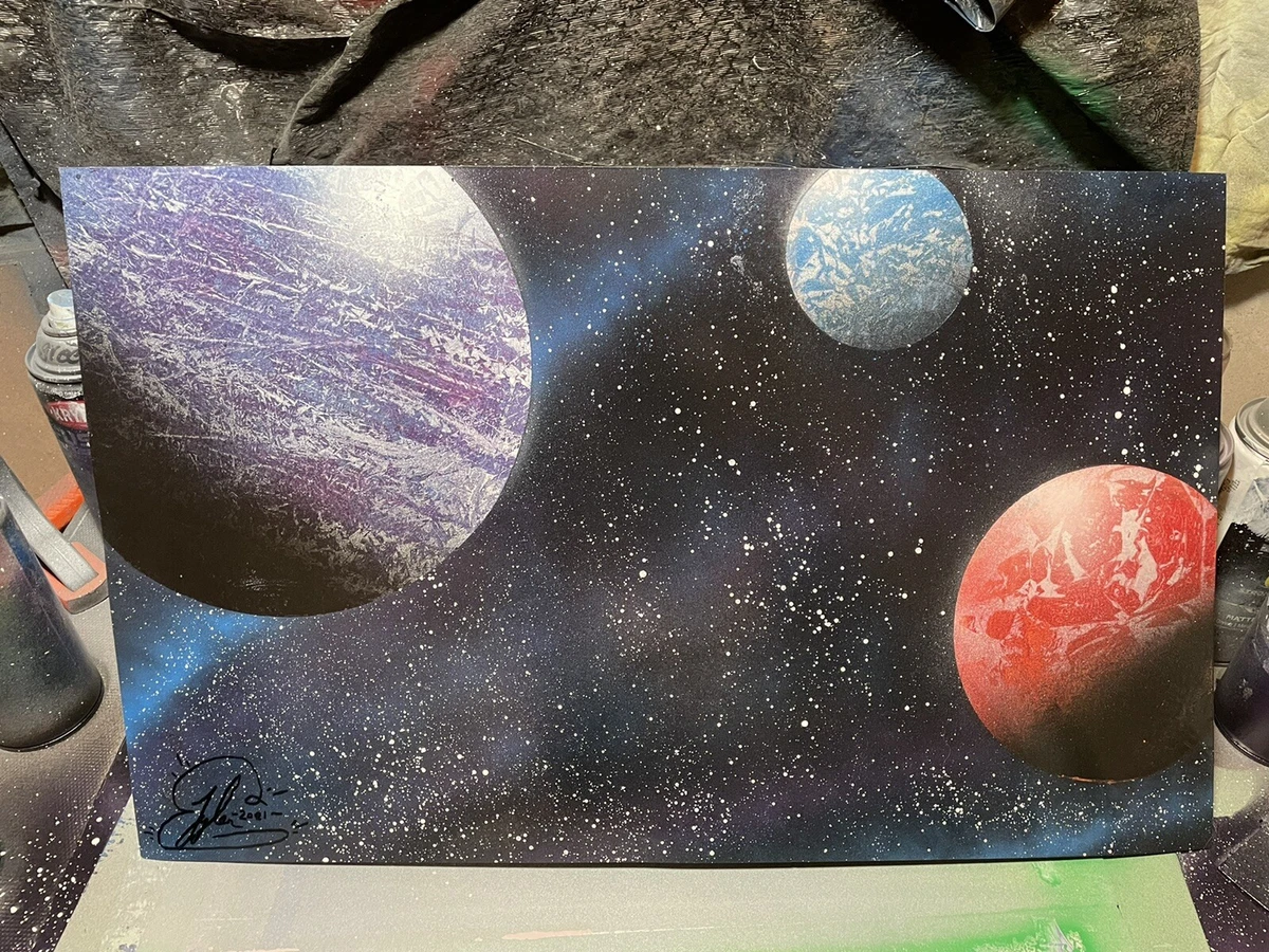 How To Do Spray Paint Art Space
