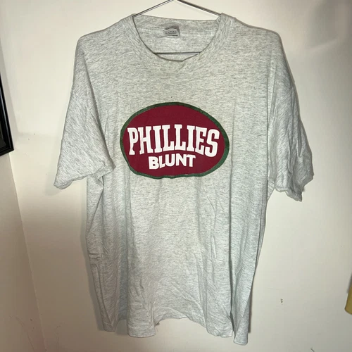 Phillies Blunt Shirt XL Gerb Futura Stash 90s Tobacc 1990s vintage concert t-shirt, vintage, size XL, single stitch, B+ condition