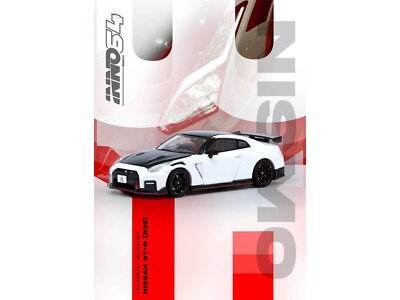 NISSAN GT-R (R35) NISMO RHD WHITE 1/64 DIECAST BY INNO MODELS IN64