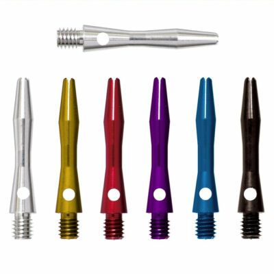     9x Dart Shafts Schäfte Schaft Dartschäfte 2BA Alu Kurz Exshort 30 mm