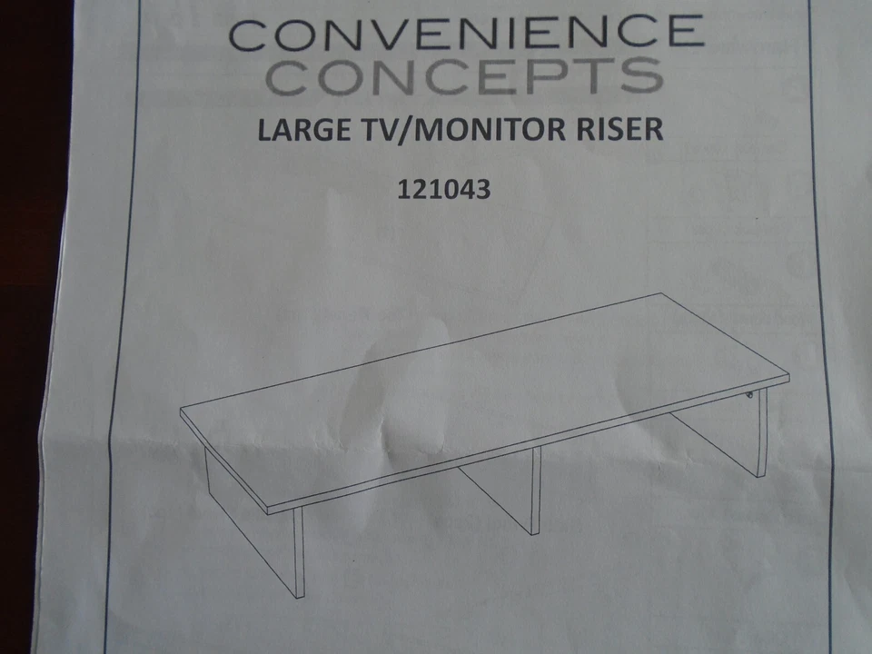 Monitor de escritorio de computadora elevador de TV grande de 42", estante elevador de TV Expresso Foto 4 de 4