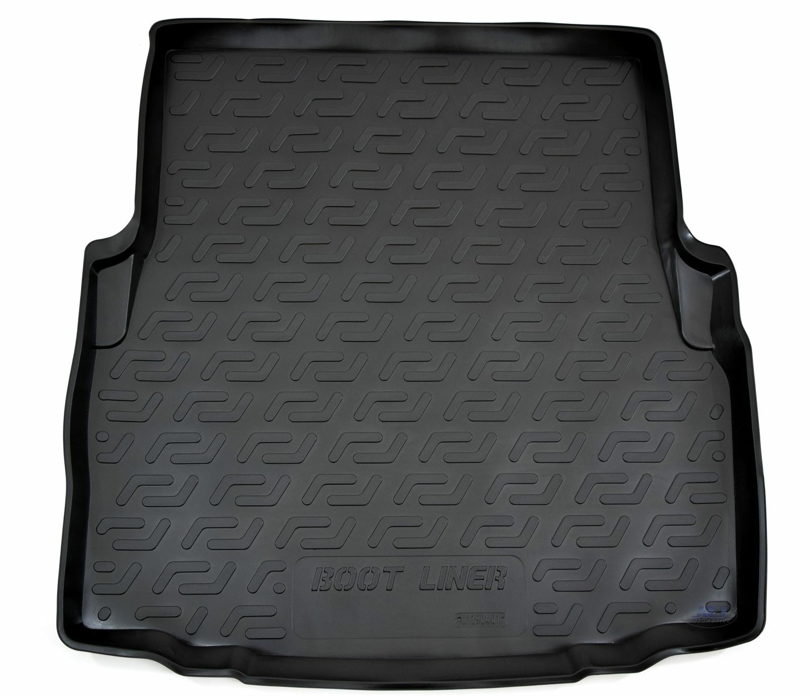 Tapis de coffre BMW E46 Berline (1998-2005) en caoutchouc noir antidérapant