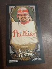 John Kruk 2024 Allen & Ginter Short Print Mini Black Border