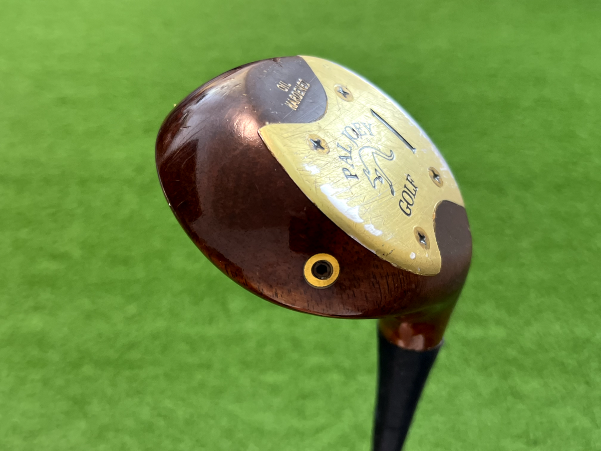 PAL JOEY GOLF DRIVER Oil Hardened Persimmon Right Handed Steel TT