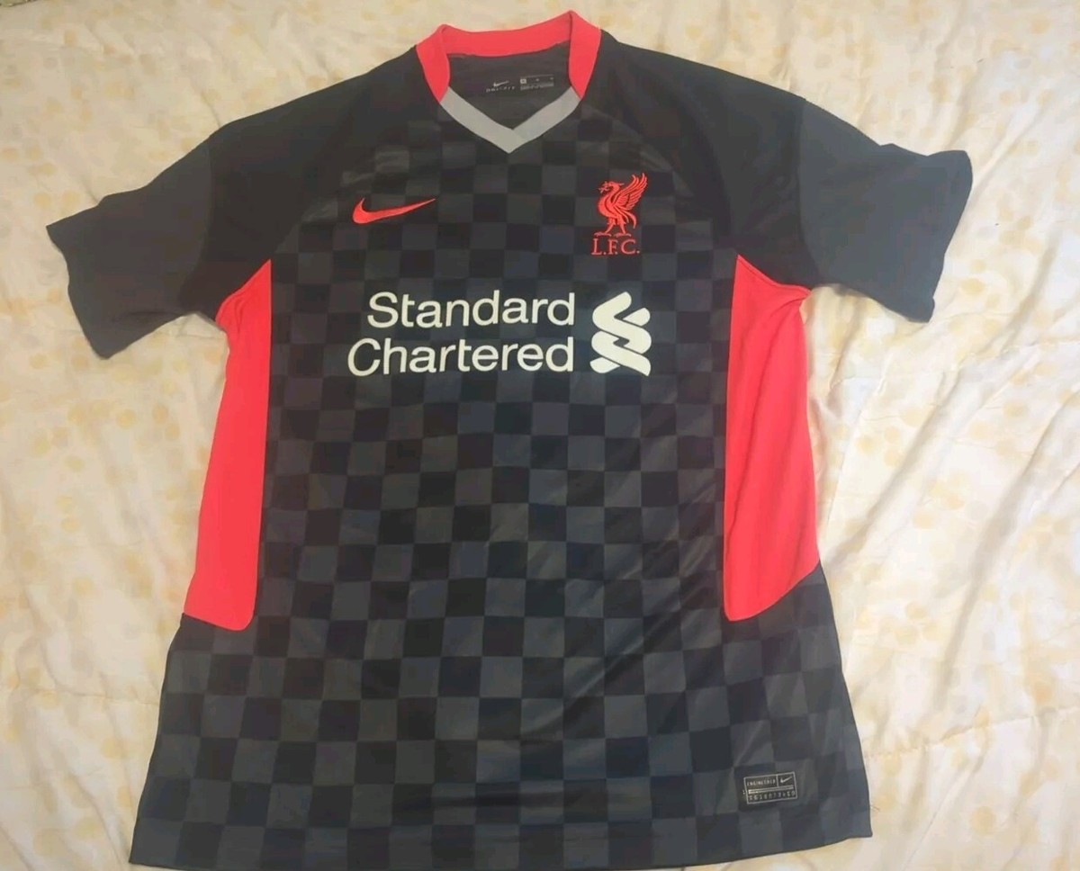 ウェア Liverpool FC 20/21  Vapor Jersey M Liverpool 2020/21 Third Football Shirt Nike Vapor Knit Soccer