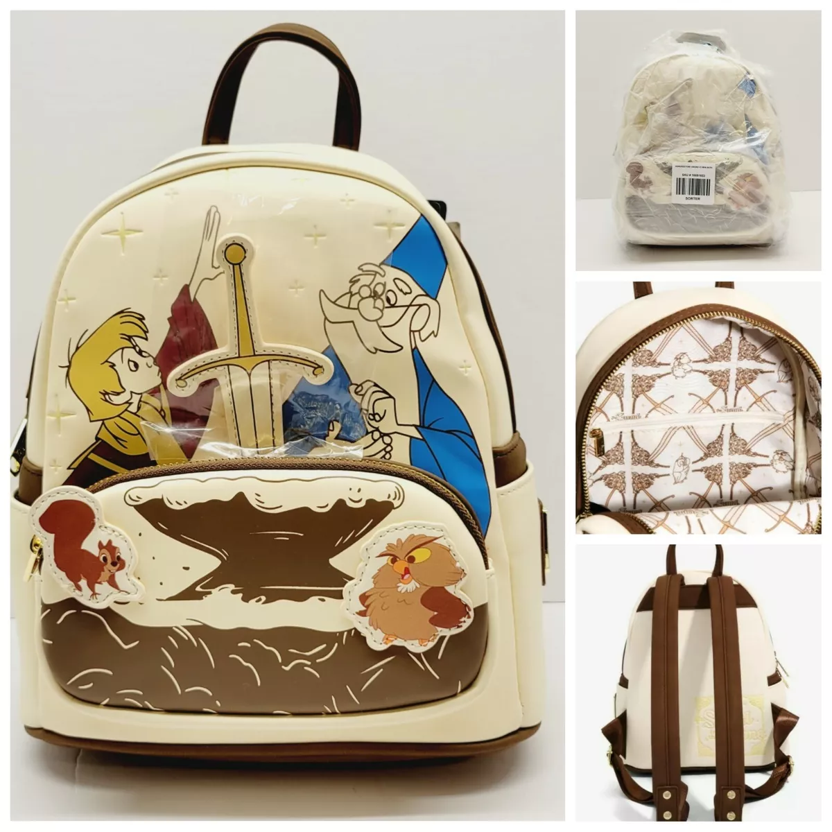 Loungefly Sword in the Stone Mini Backpack Disney Bag