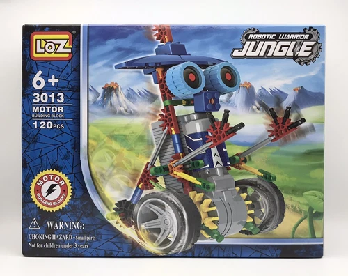 LOZ Electric Building Block Robotic Warrior Robot Jungle Toy 3013