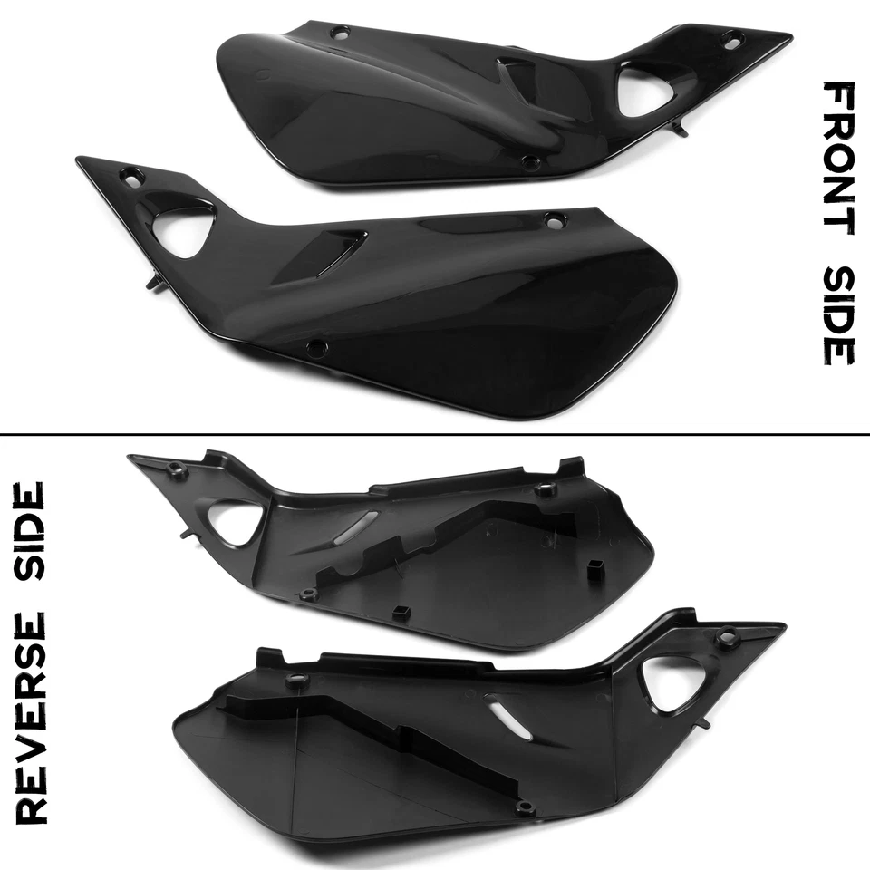 Plastic Kit Body Updated Complete Black For Honda 1997-1999 CR125R CR250 CR250R - Image 4 of 4