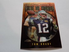 2004 Topps Chrome Ring of Honor Tom Brady New England Patriots Card #RH-38