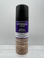 Covergirl +Olay Simply Ageless 232 Nude Beige 3in1 Liquid Foundation COMBINESHIP