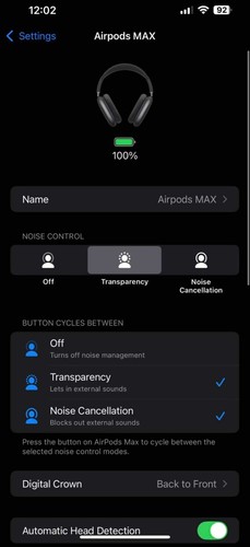 Apple AirPods Max 2nd Generation USB-C Midnight Black - 第 6/7 張圖片