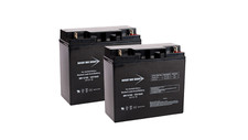 Cub 35 Bruno Replacement Wheelchair Batteries 2 batteries - 12 Volt 18 Amp 