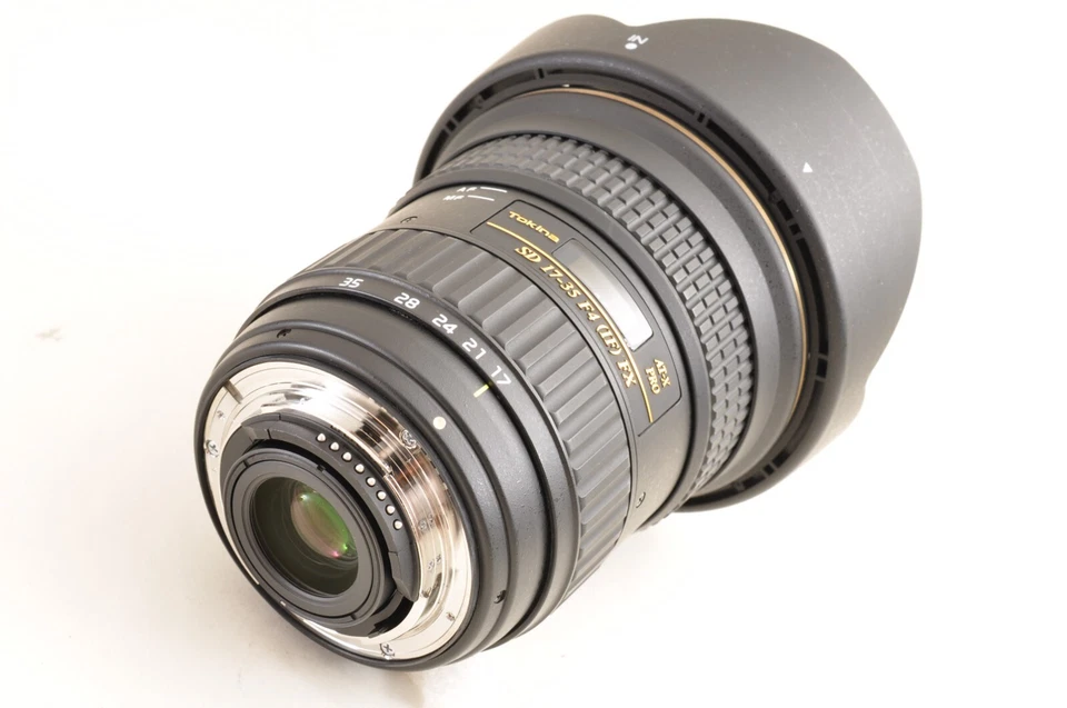 Tokina AT-X Pro SD 17-35mm F/4 (IF) FX para Nikon F con capucha *como nueva* ... - Imagen 3 de 4