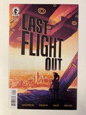 LAST FLIGHT OUT #1 CVR A First Print NM APPLE...