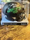 LaDainian Tomlinson Signed Jets Eclipse Black Mini Helmet "HOF 17" Beckett