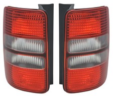 Rückleuchten Set für VW Caddy III 2K 2010- einteiliger Klappe Rücklichter Smoke